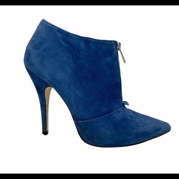 Aldo Sherly suede ankle boots sky blue size 9 - Picture 4 of 7